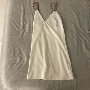ZARA white dress